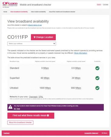 Broadband Check