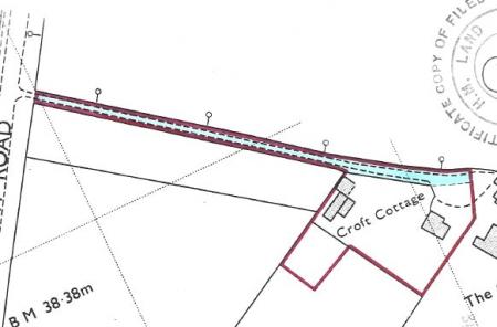 Croft Cott Boundary