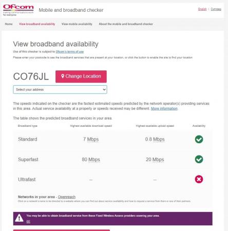 Broadband Check