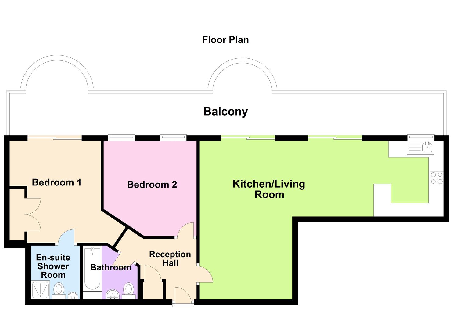 2 bedroom Apartment for sale in Enfield