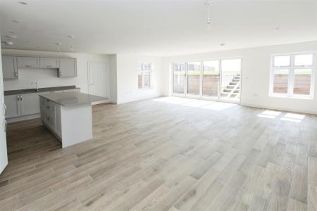 Open Plan Kitchen Lounge Area