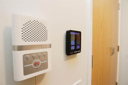 Thermostat and intercom