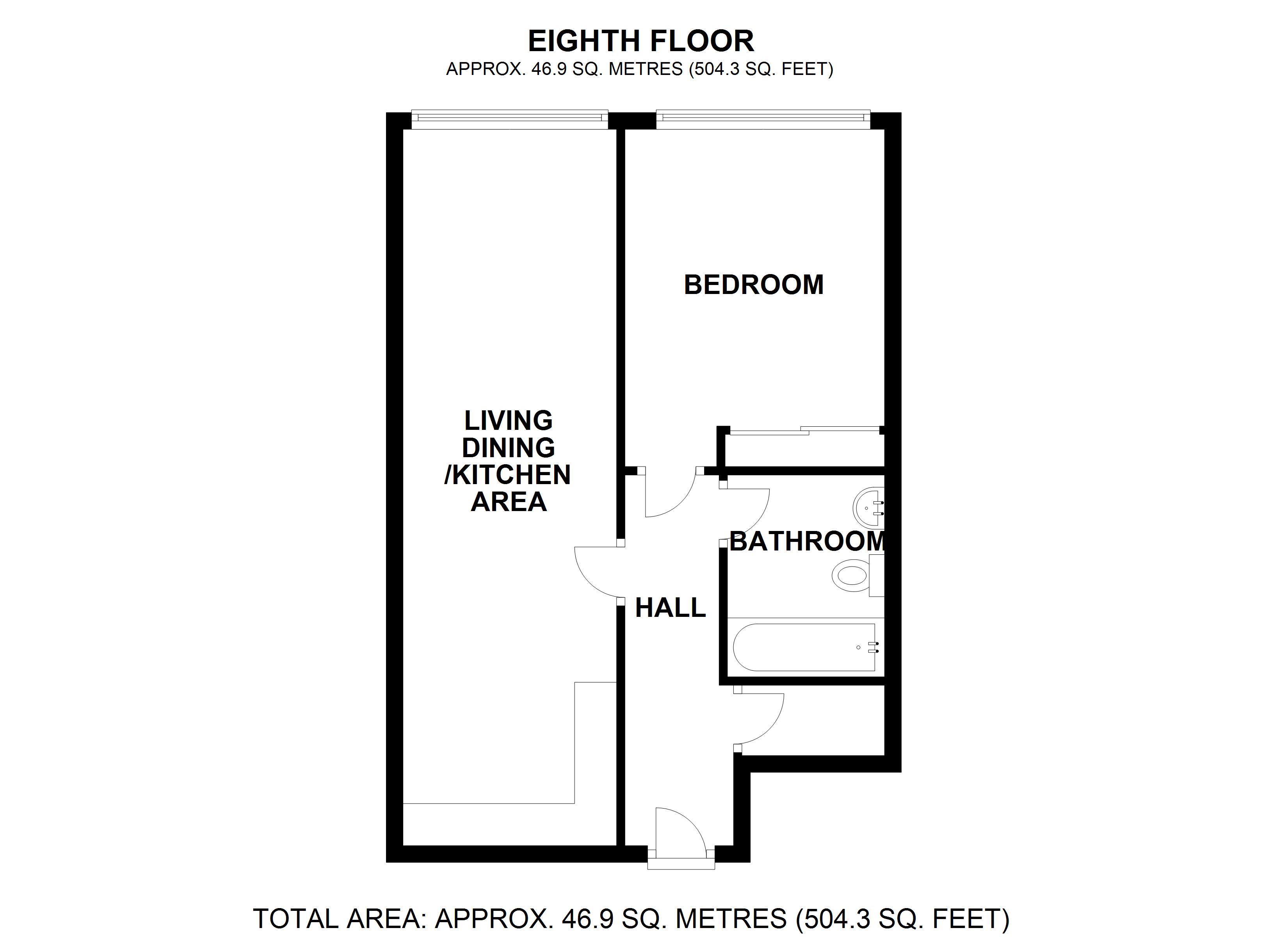 1 bedroom Apartment for sale in Newcastle upon Tyne