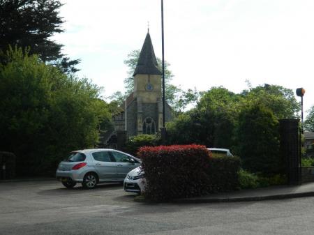 All Saints Church view from car park