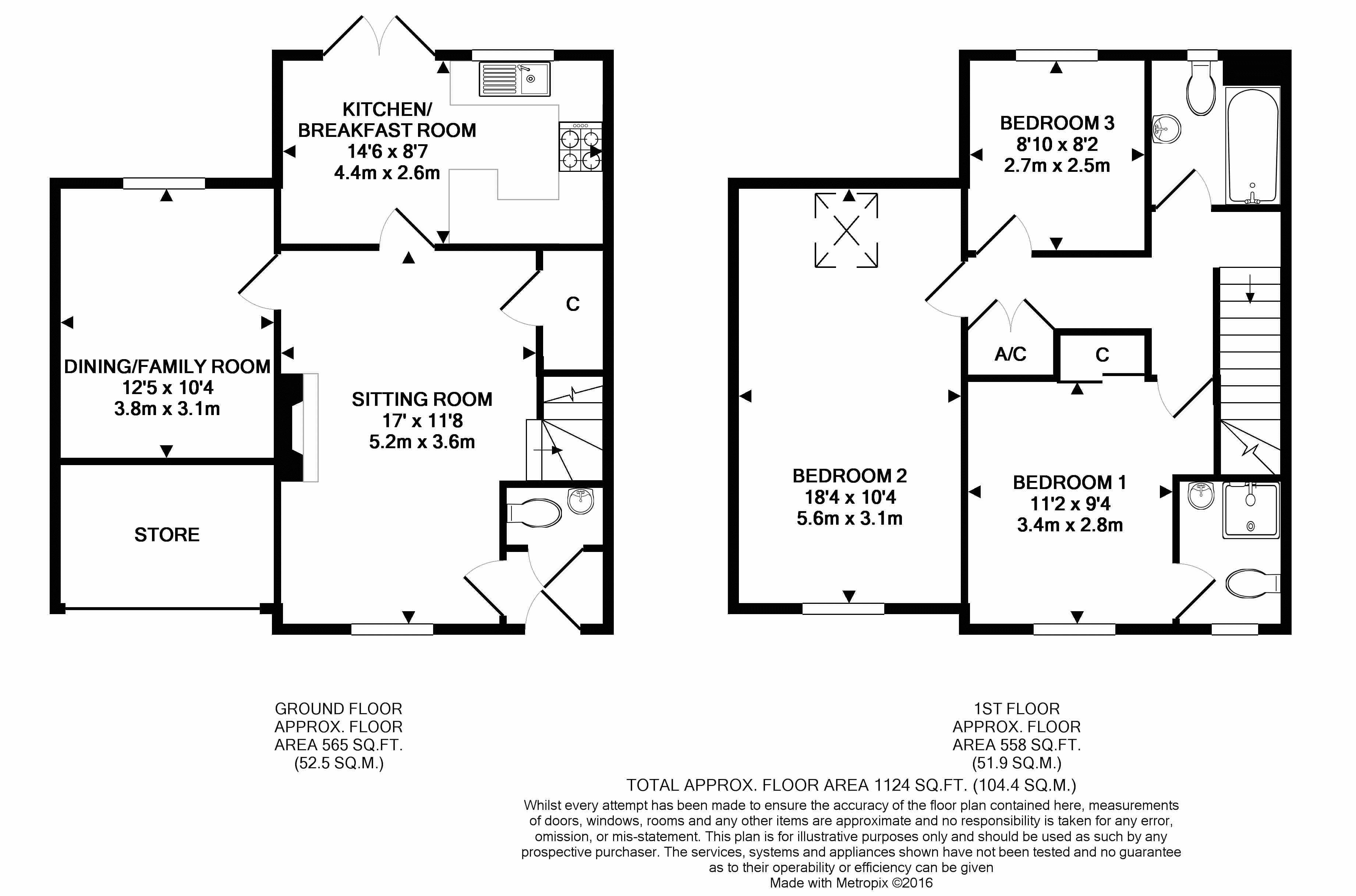 3 bedroom Terraced House for sale in Billingshurst