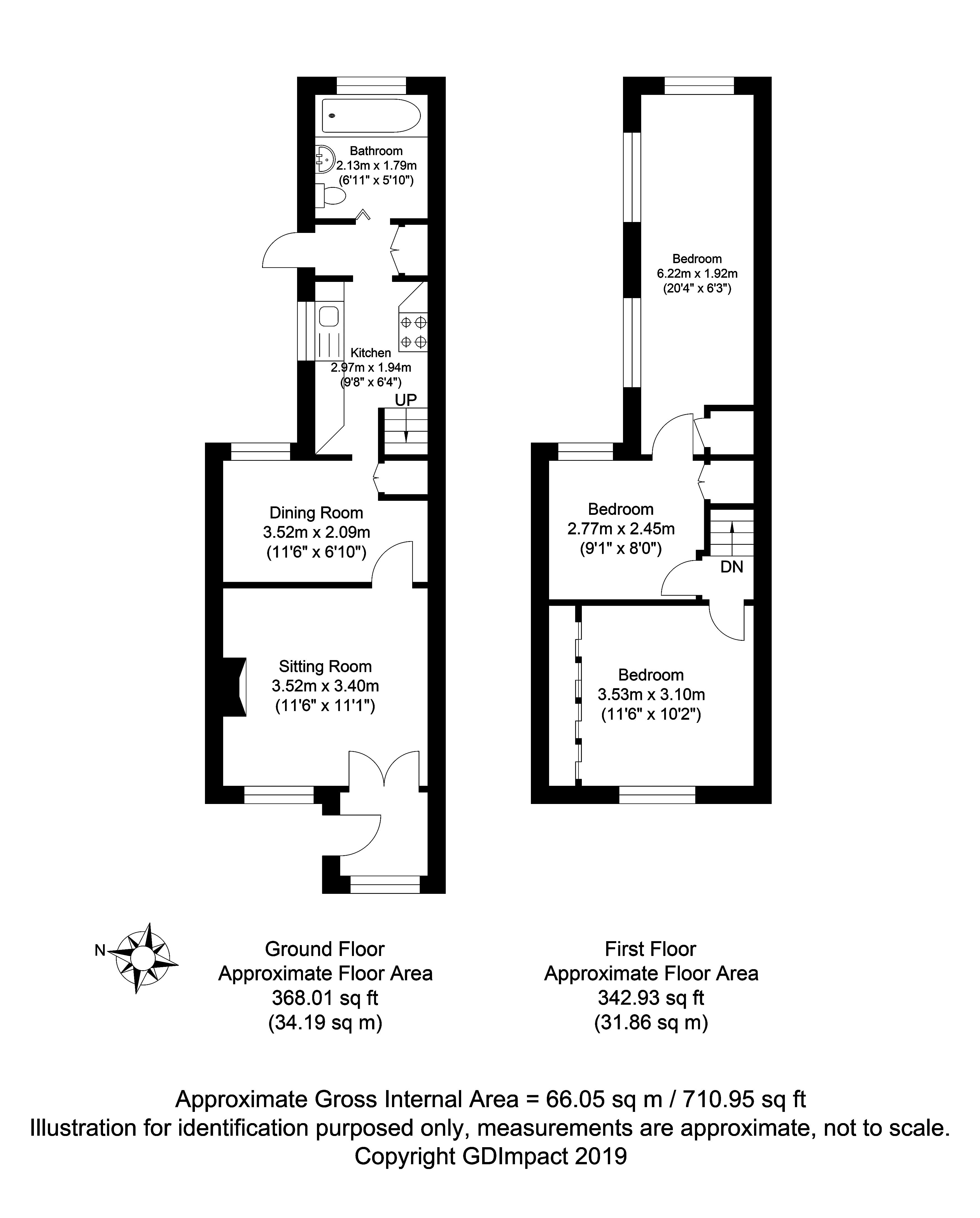 3 bedroom Terraced House for sale in Horsham