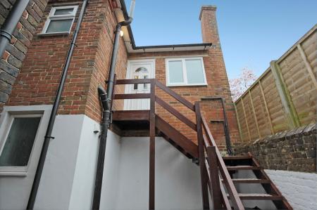 Stairs to flat