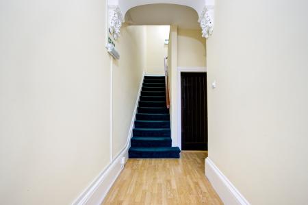 First Floor Hallway & Stairs