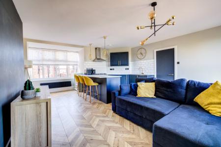 Living Room - Kitchen