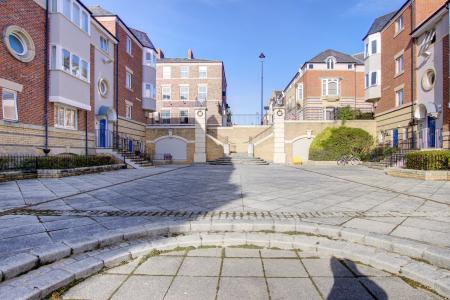 View towards apartment
