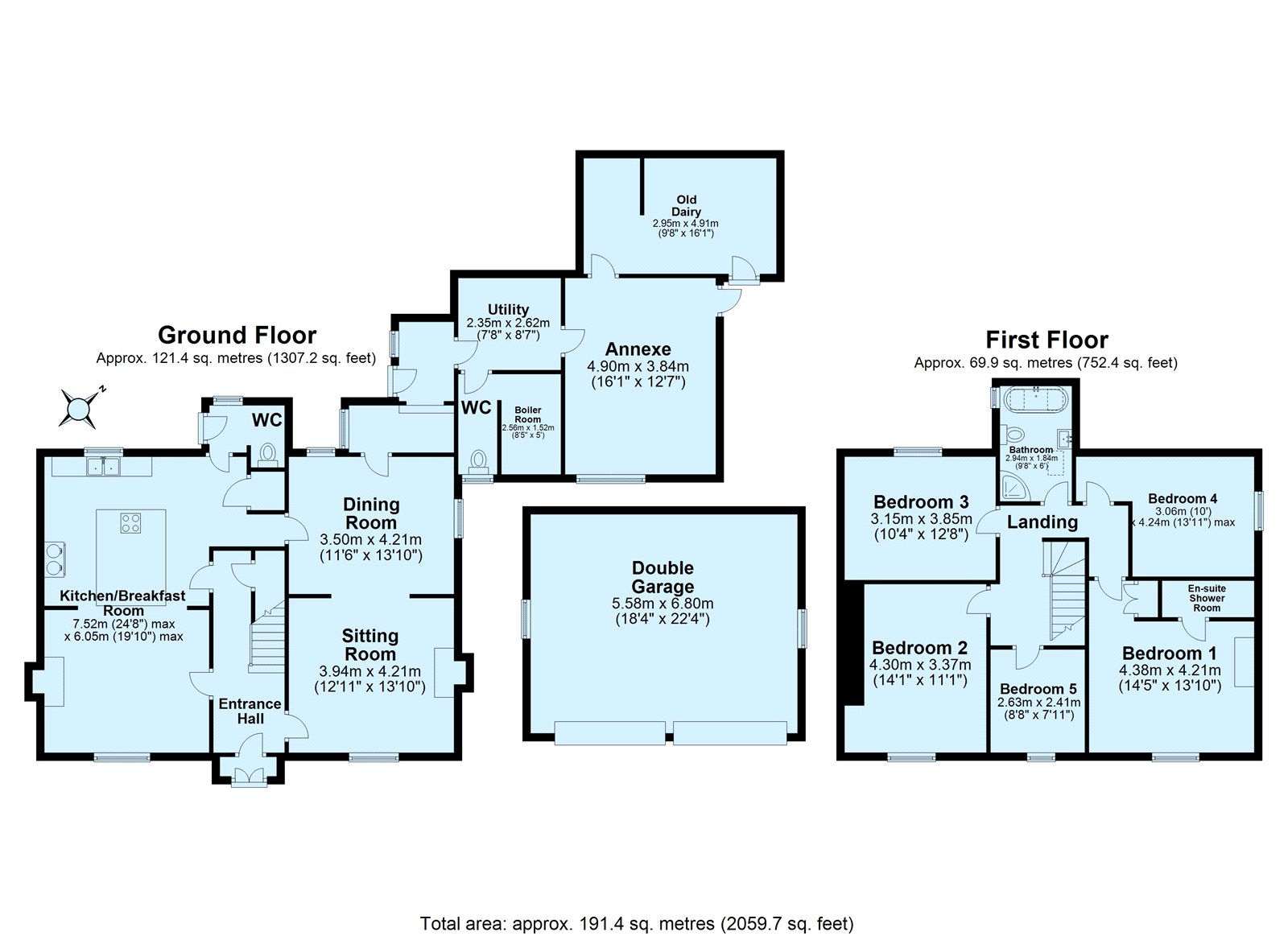 5 bedroom Detached House for sale in South Brent