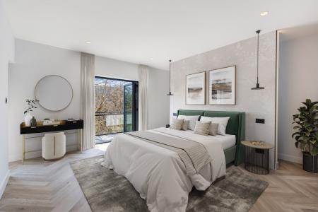 CGI Guest bed