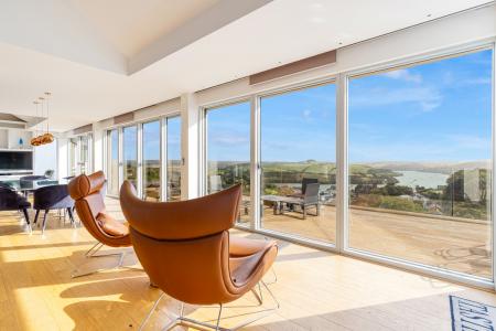 View from kitchen di