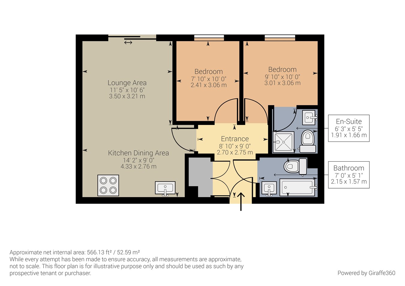 2 bedroom Apartment for sale in St Helens