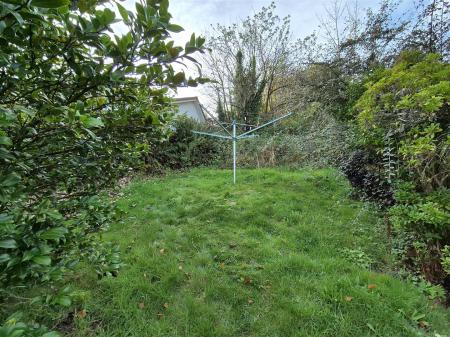 Garden behind summer house