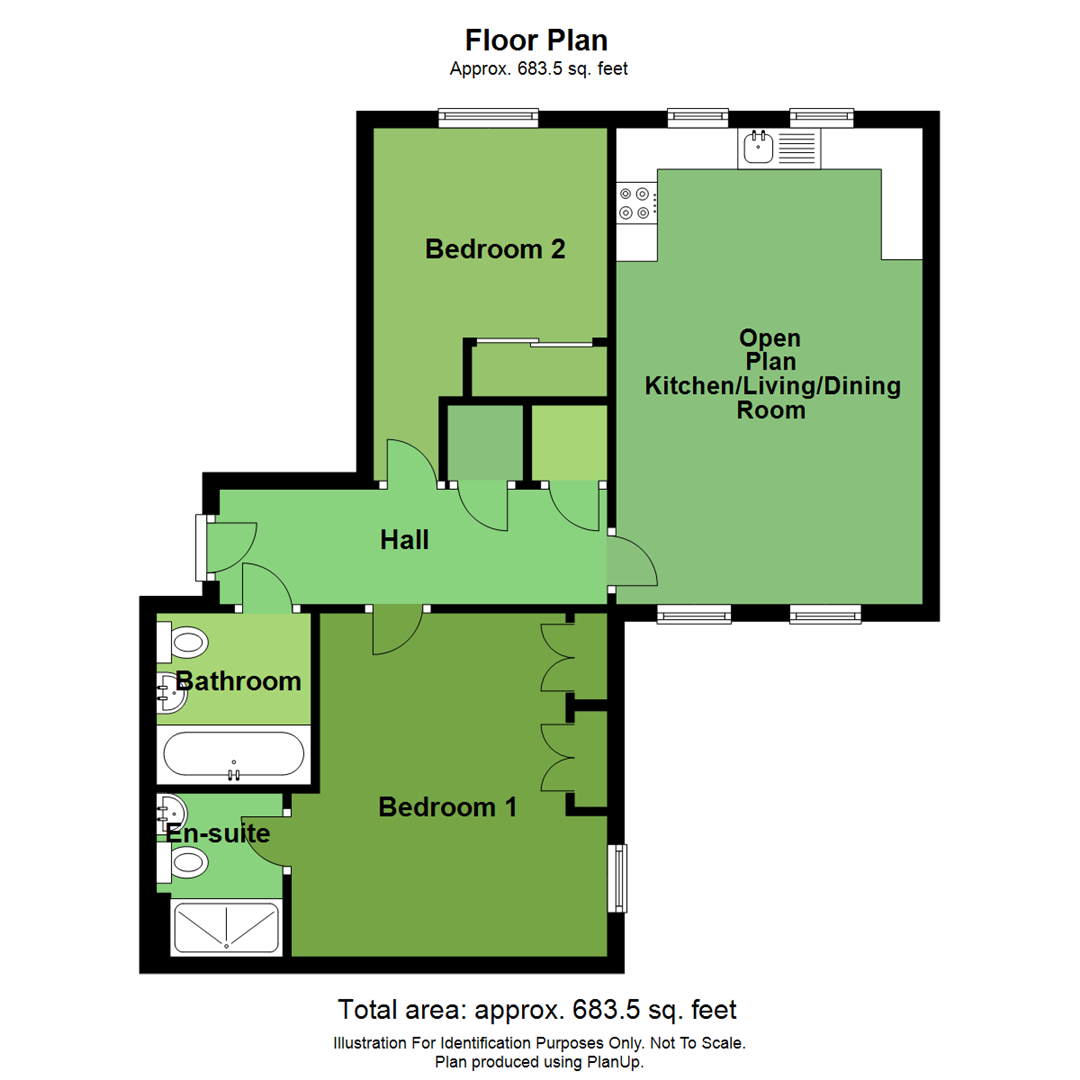2 bedroom Apartment for sale in Shrewsbury