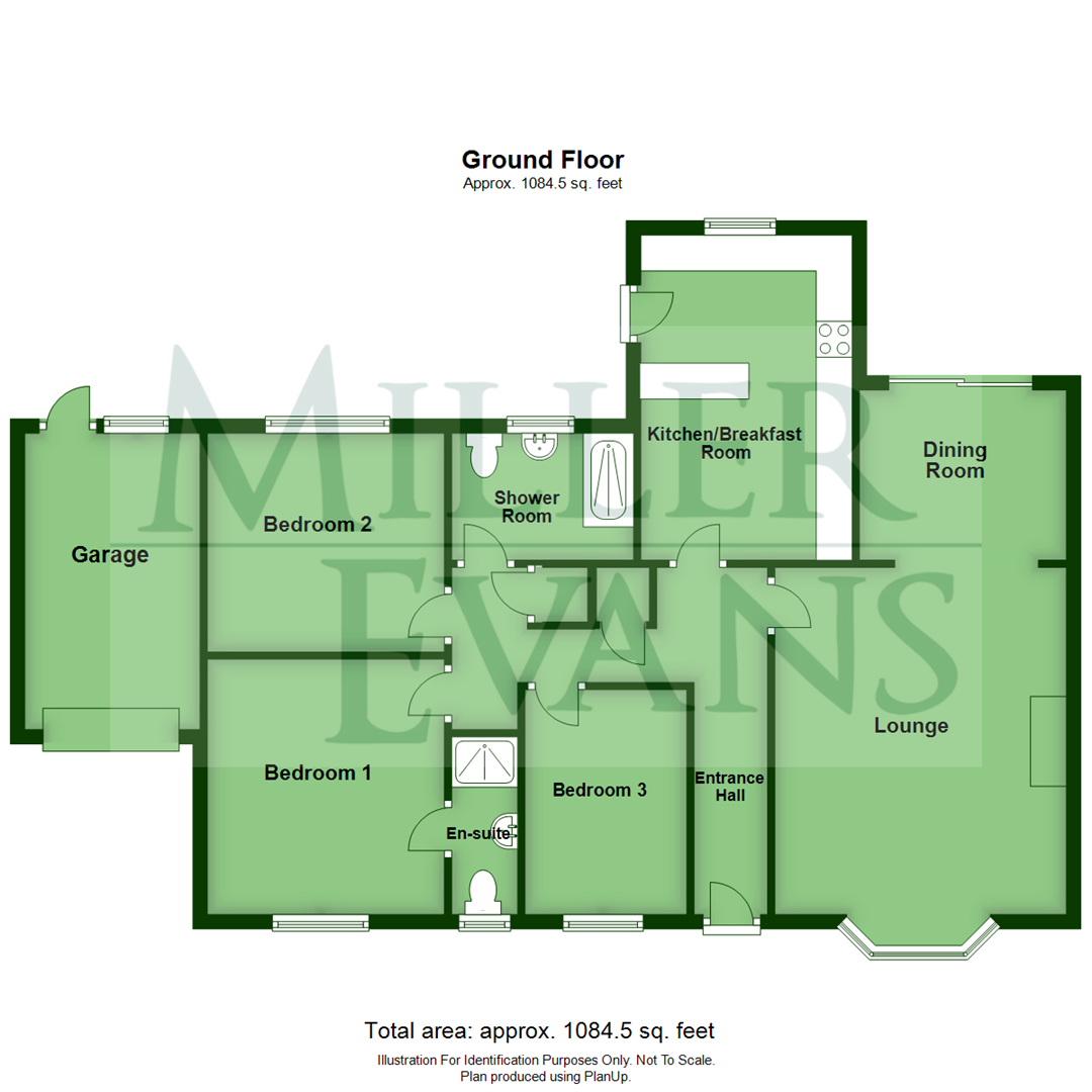 3 bedroom Detached Bungalow for sale in Shrewsbury