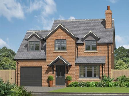 Plot 007 - The Sandford - Red Brick Slate Roof (SH