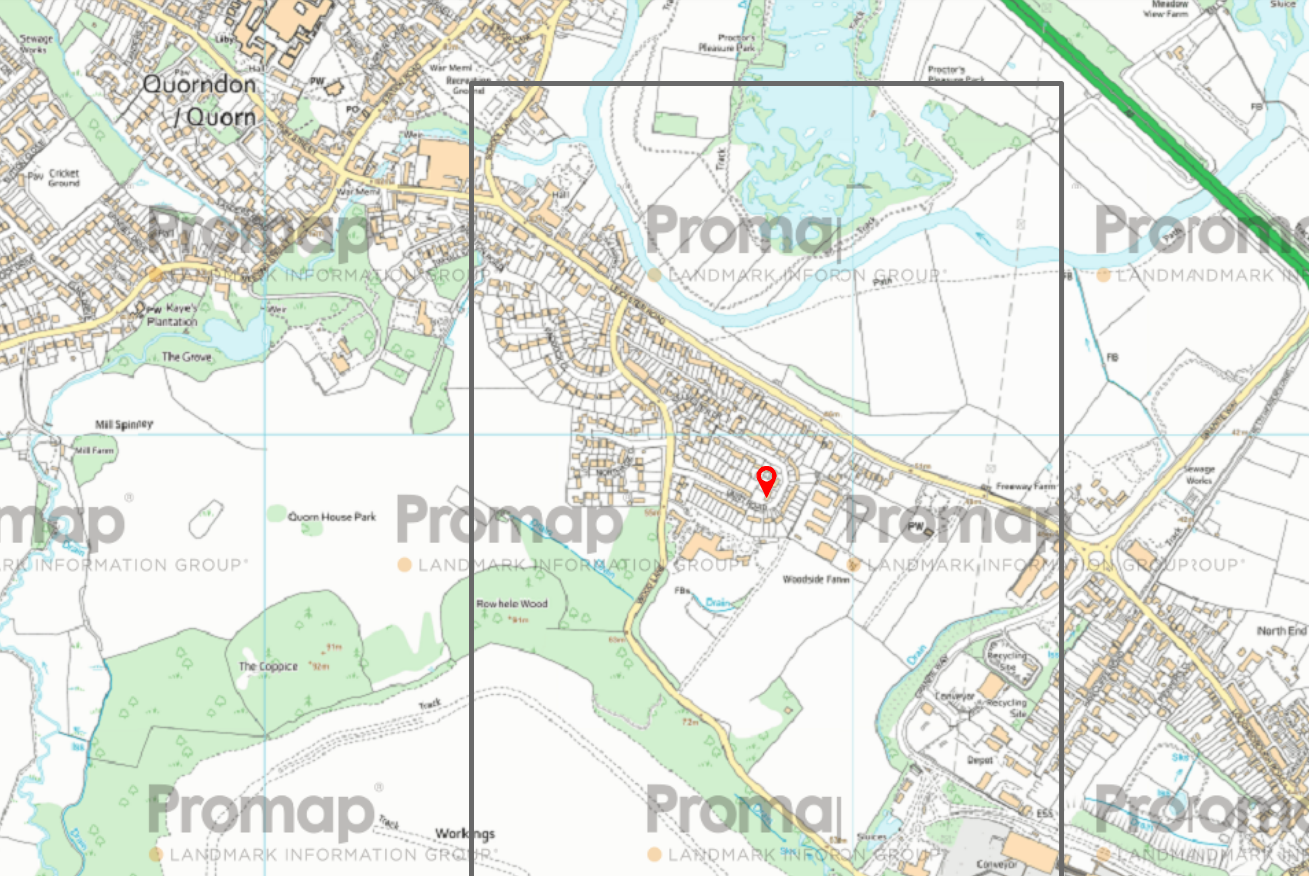 Plot for sale in Quorn