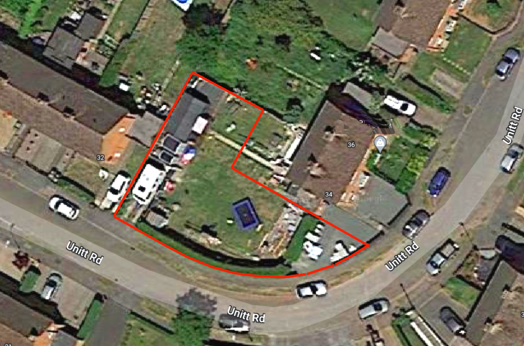 Plot for sale in Quorn