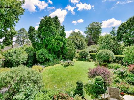 View to front garden