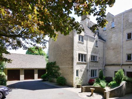 Entrance and garage