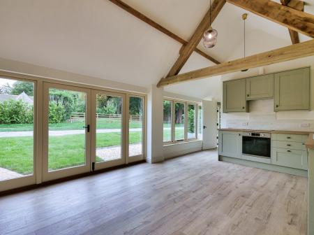 Open plan kitchen living room