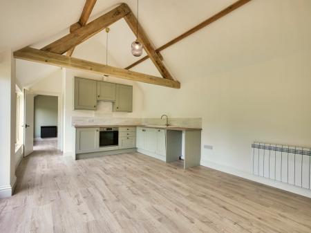 Open plan kitchen living room