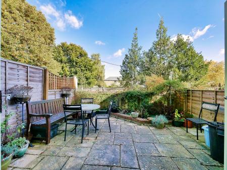 Enclosed rear garden