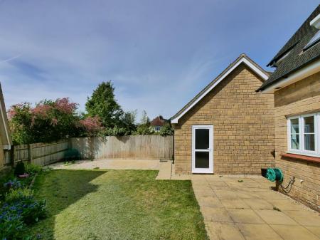 Enclosed rear garden