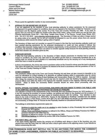 Planning Notice Page 3