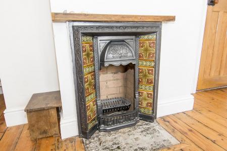 Bedroom One Fireplace