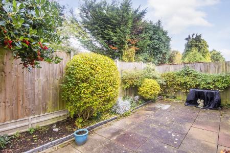 Rear Garden Patio Area