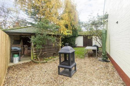 Covered Barbeque Area