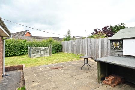 Rear Patio & Garden