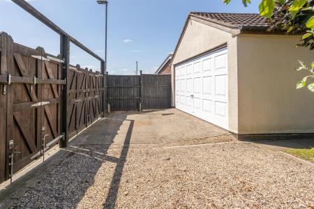 Driveway & Double Garage