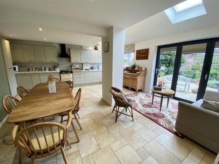 Extended Living Dining Kitchen