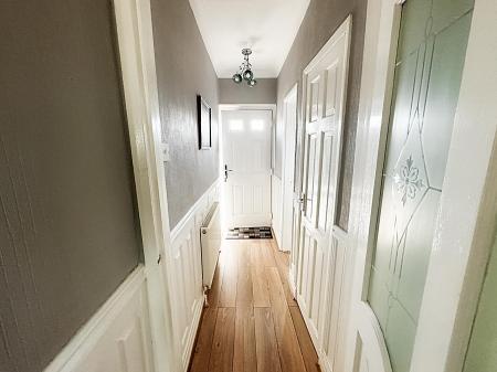 Rear hallway