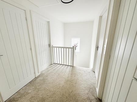 Stairs to first floor landing