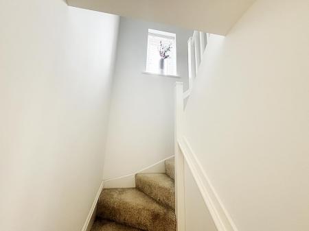 Stairs to first floor landing