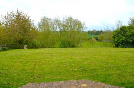 Garden with field views