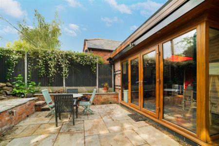 Rear patio