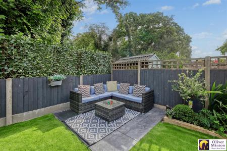 South-Facing Rear Garden