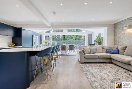 Superb open-plan Kitchen/Dining/Living Room