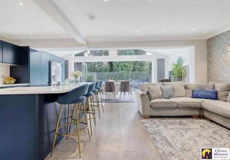 Superb open-plan Kitchen/Dining/Living Room