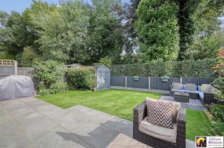 South-Facing Rear Garden