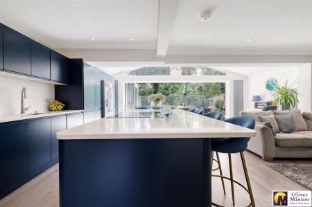 Superb open-plan Kitchen/Dining/Living Room