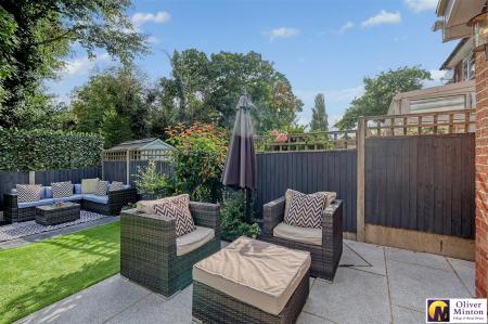 South-Facing Rear Garden