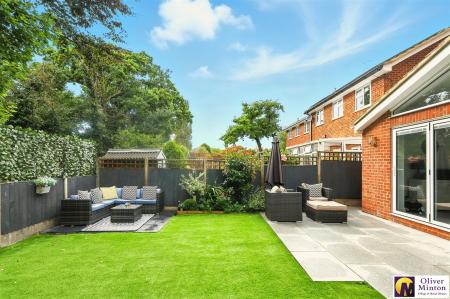 South-Facing Rear Garden