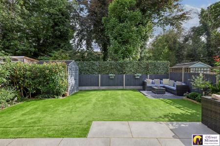 South-Facing Rear Garden